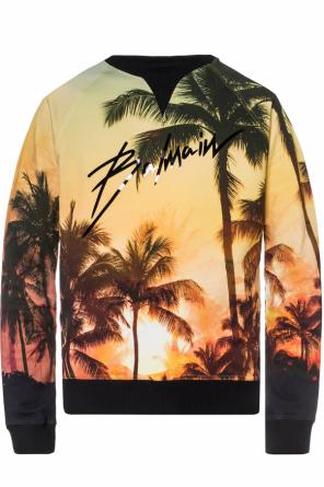 Logo-printed sweatshirt, zdjęcie 1 Logo-printed sweatshirt od Balmain